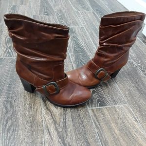 Leather Boots  8.5